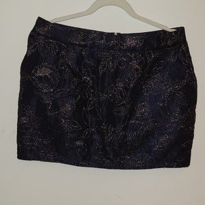 Embroidered Black Mini